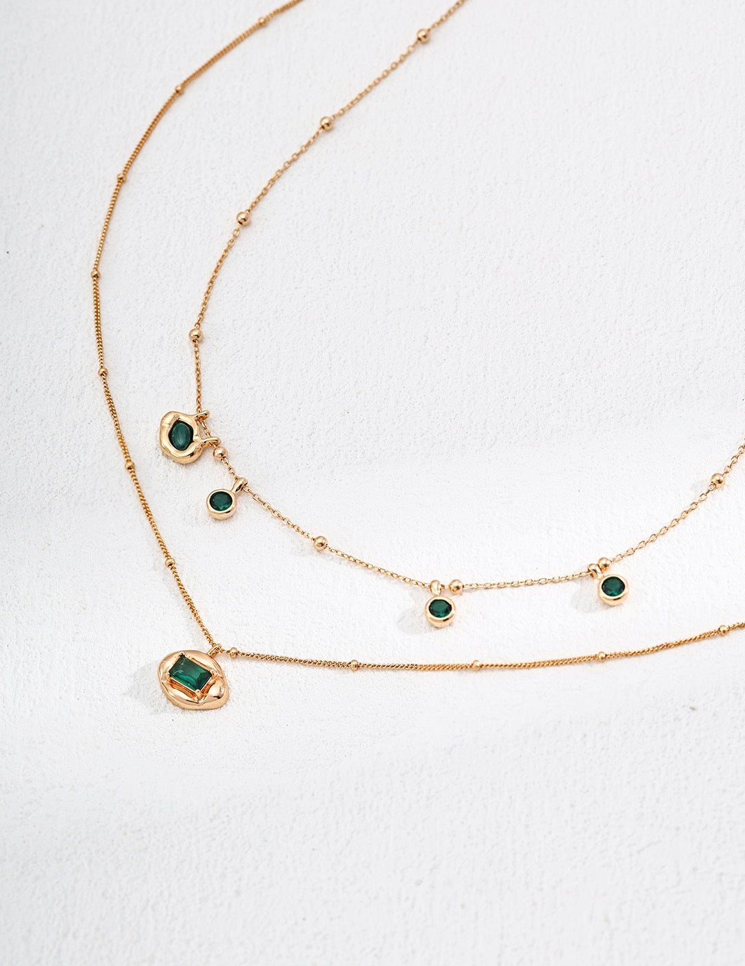 Collier élégant rafraîchissant S925