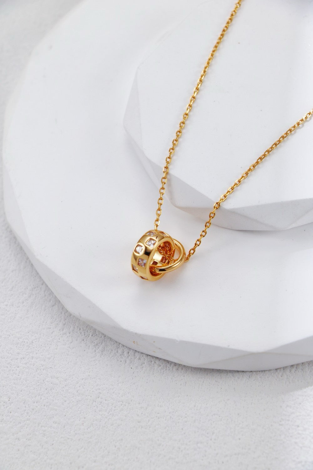 Modern elegant necklace S925