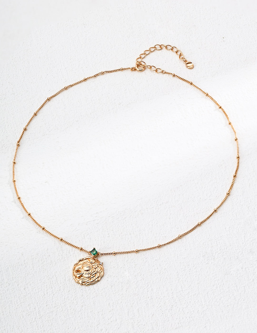 Collier Féminin Lion Ou Bouteille S925
