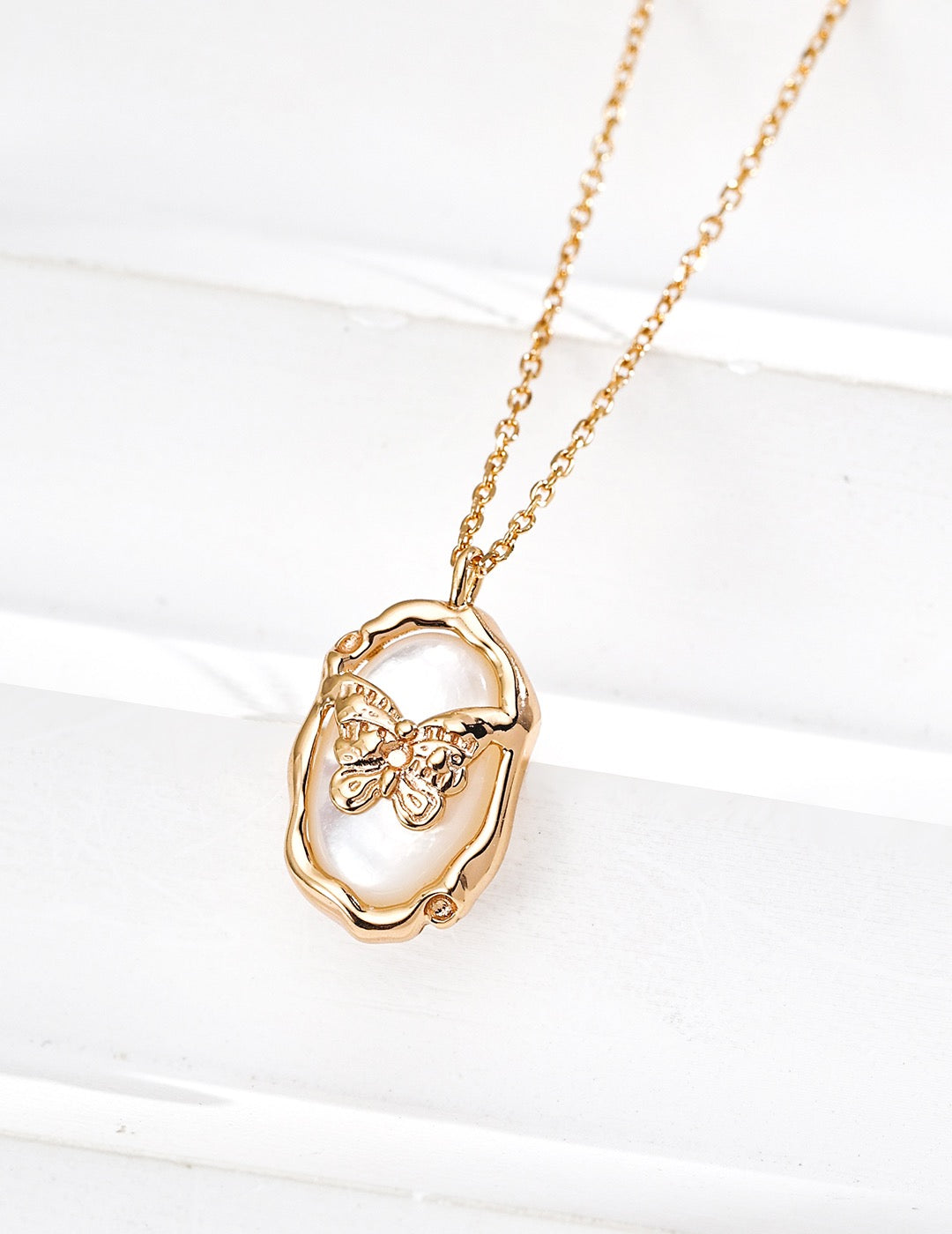 Butterfly Feminine Necklace S925🦋