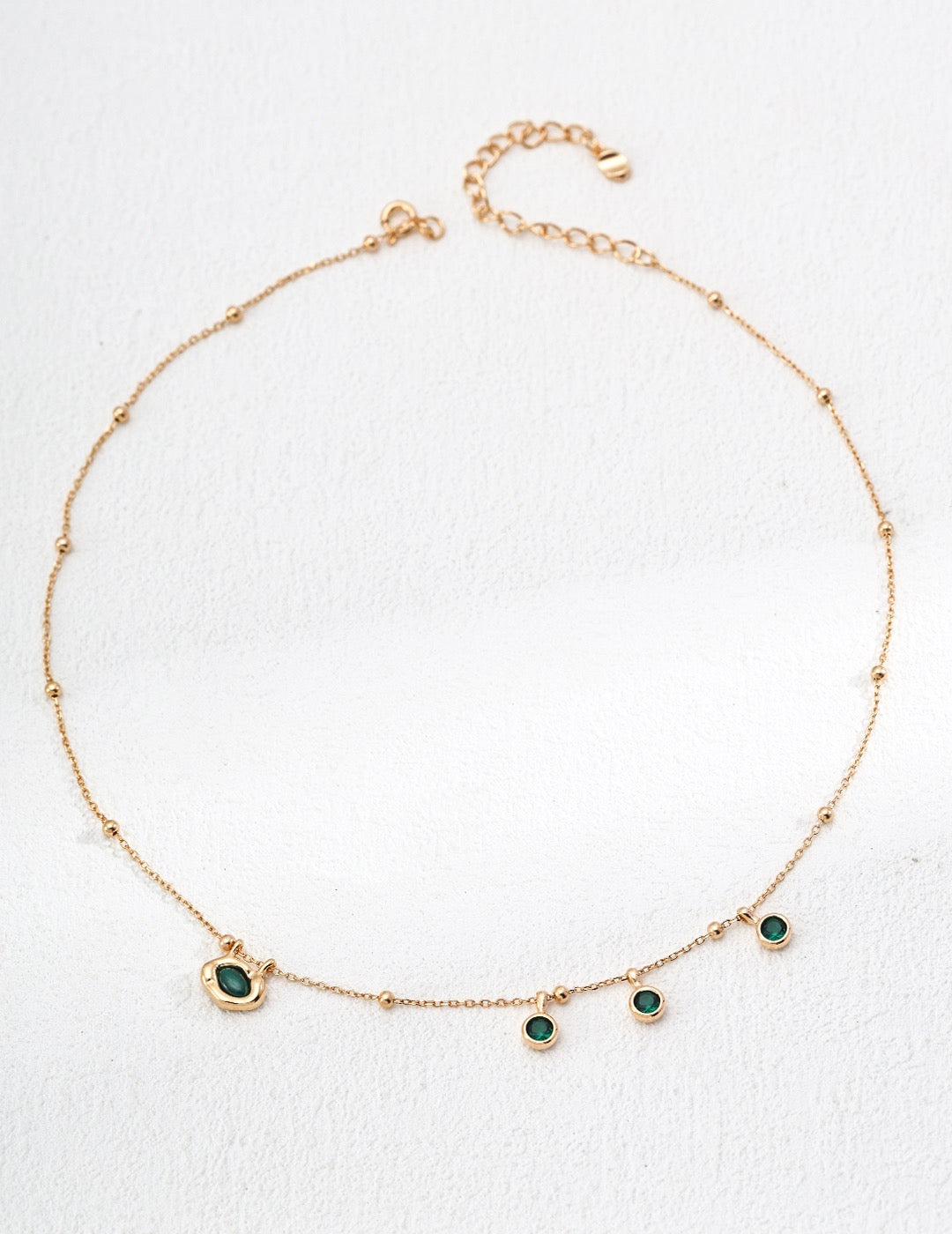 Collier élégant rafraîchissant S925