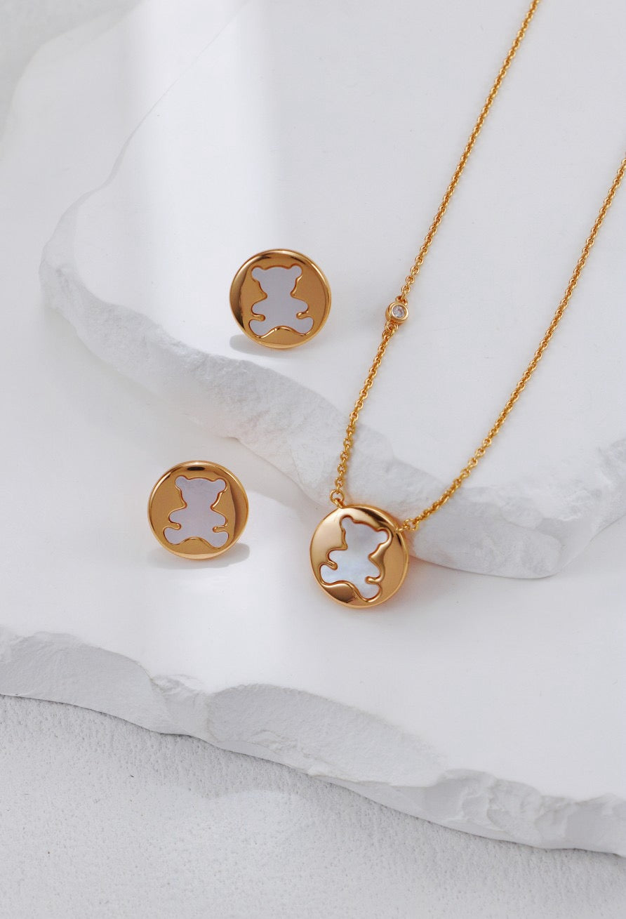 Collier élégant ours