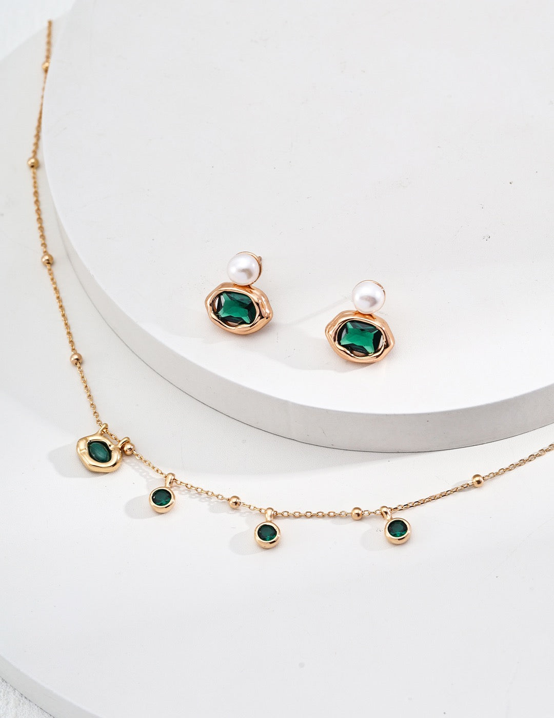 Collier élégant rafraîchissant S925