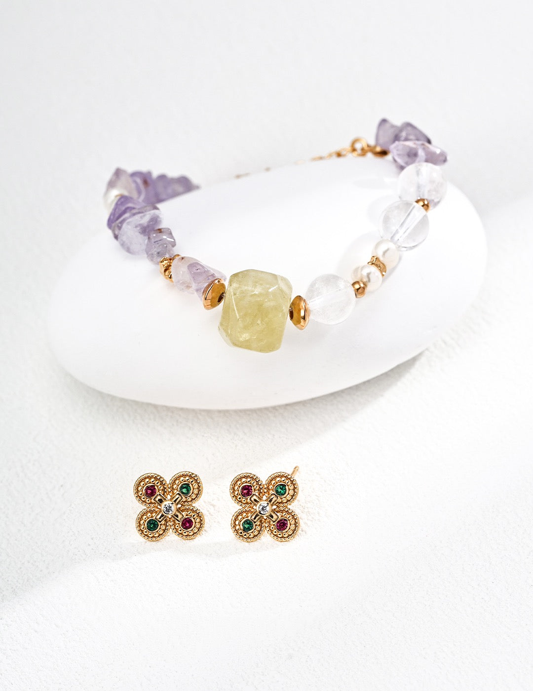 Colourful Crystal Bracelet