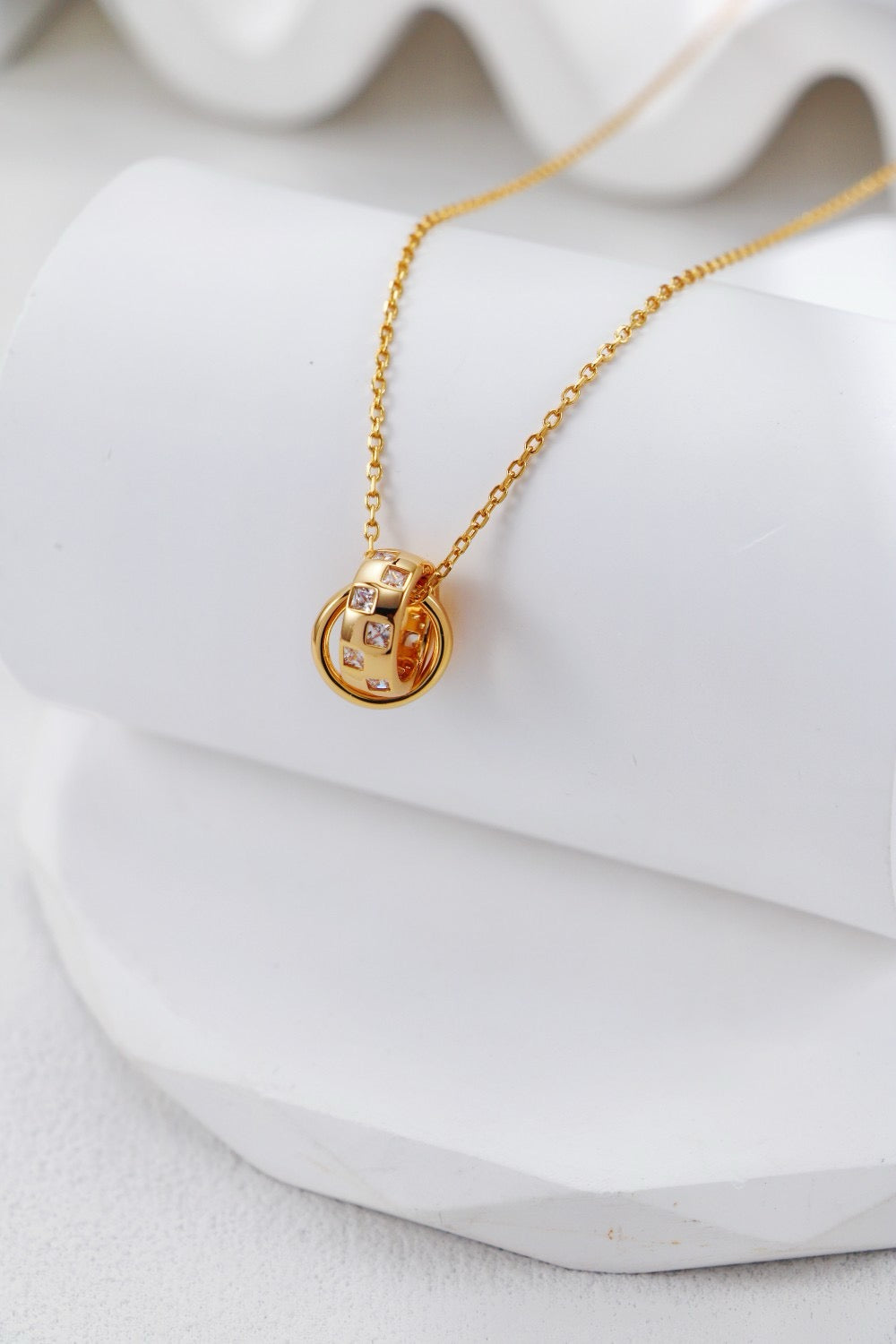 Modern elegant necklace S925
