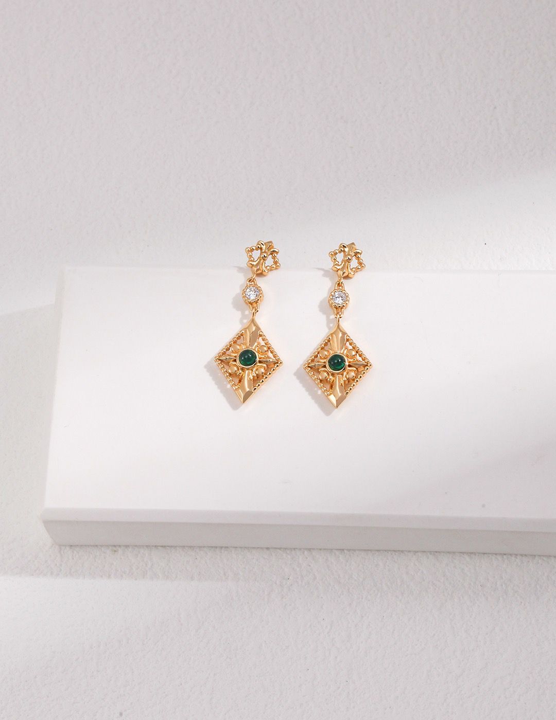 Boucles d'oreilles classiques Hope & Amour S925