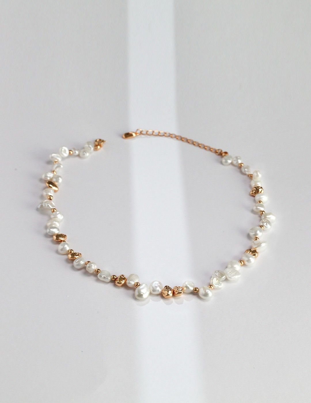 Collier de perles pures Hope & Amour nature S925