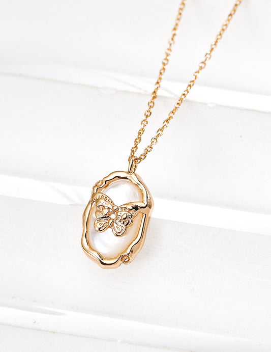 Butterfly Feminine Necklace S925🦋
