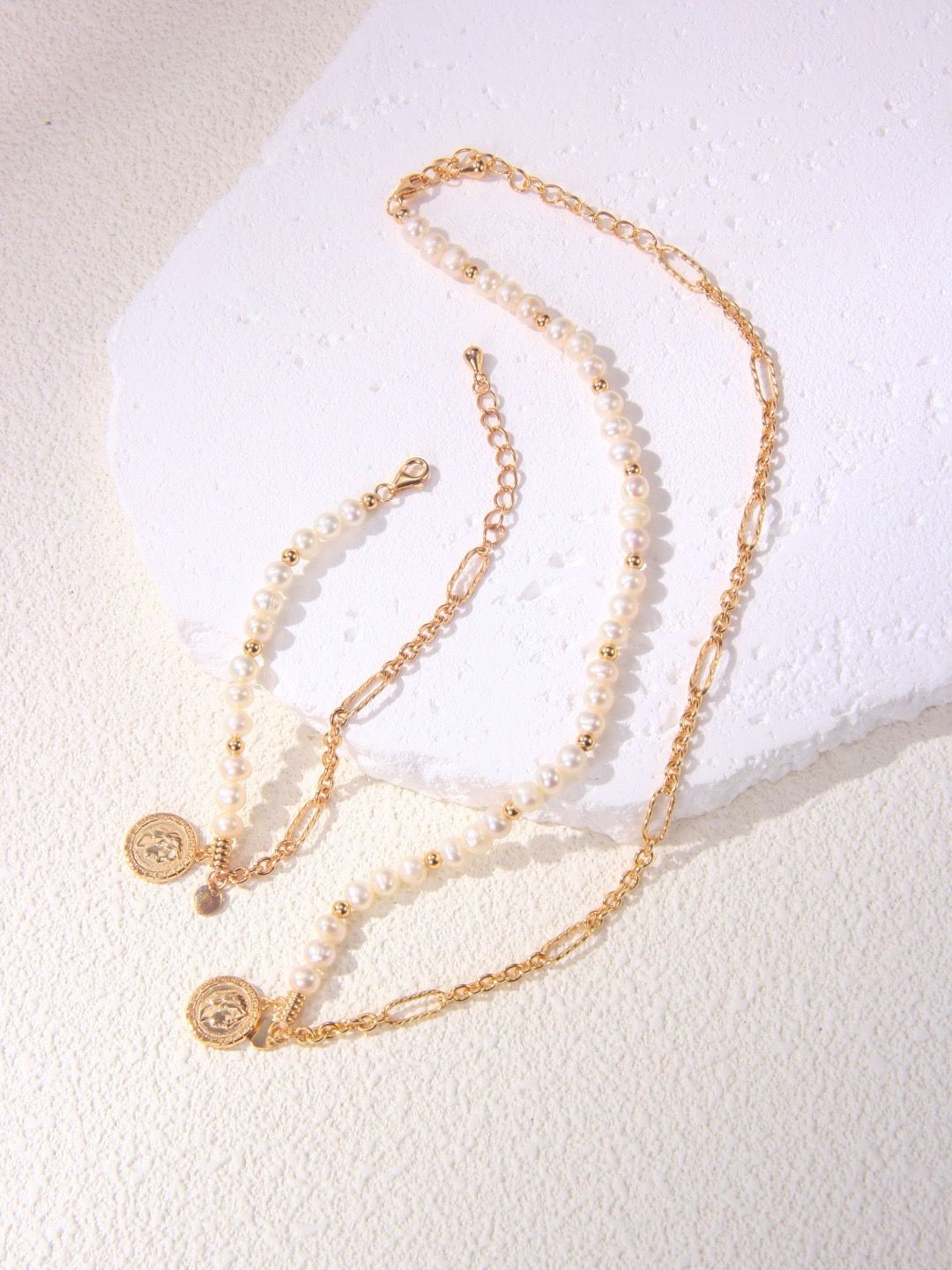 Modern pearl necklaces, S925