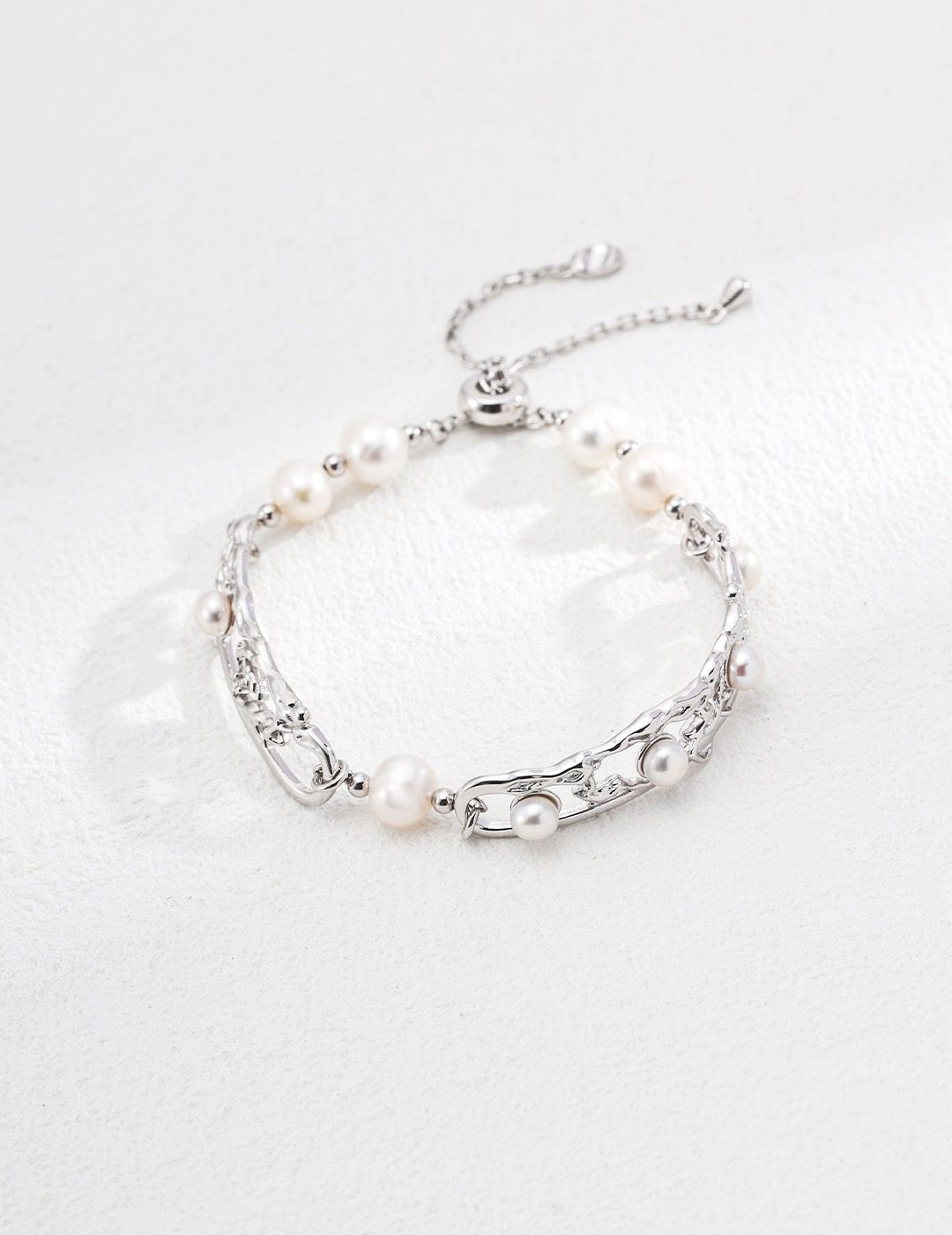 Bracelets with pearl, S925