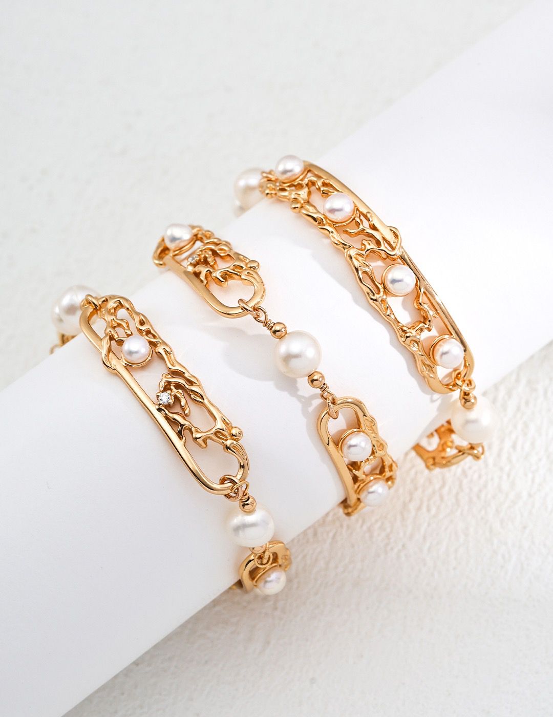 Bracelets with pearl, S925