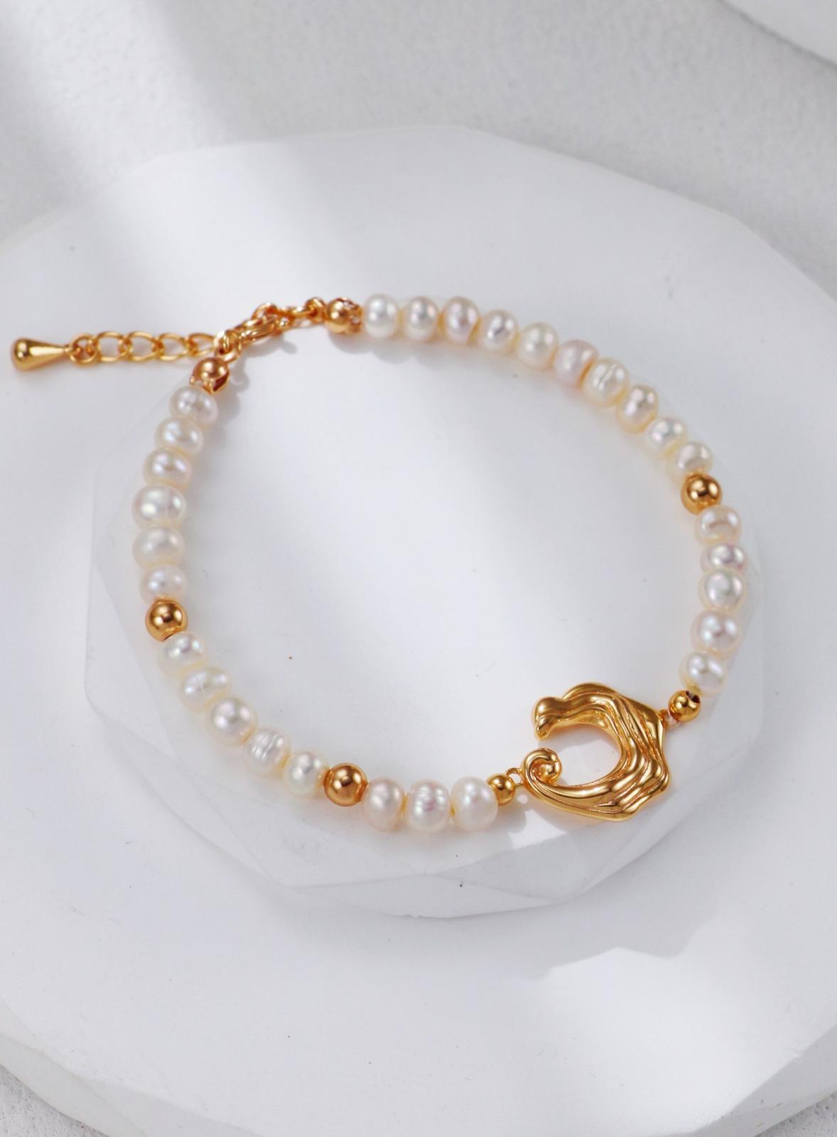 Wave Pearl Bracelets S925