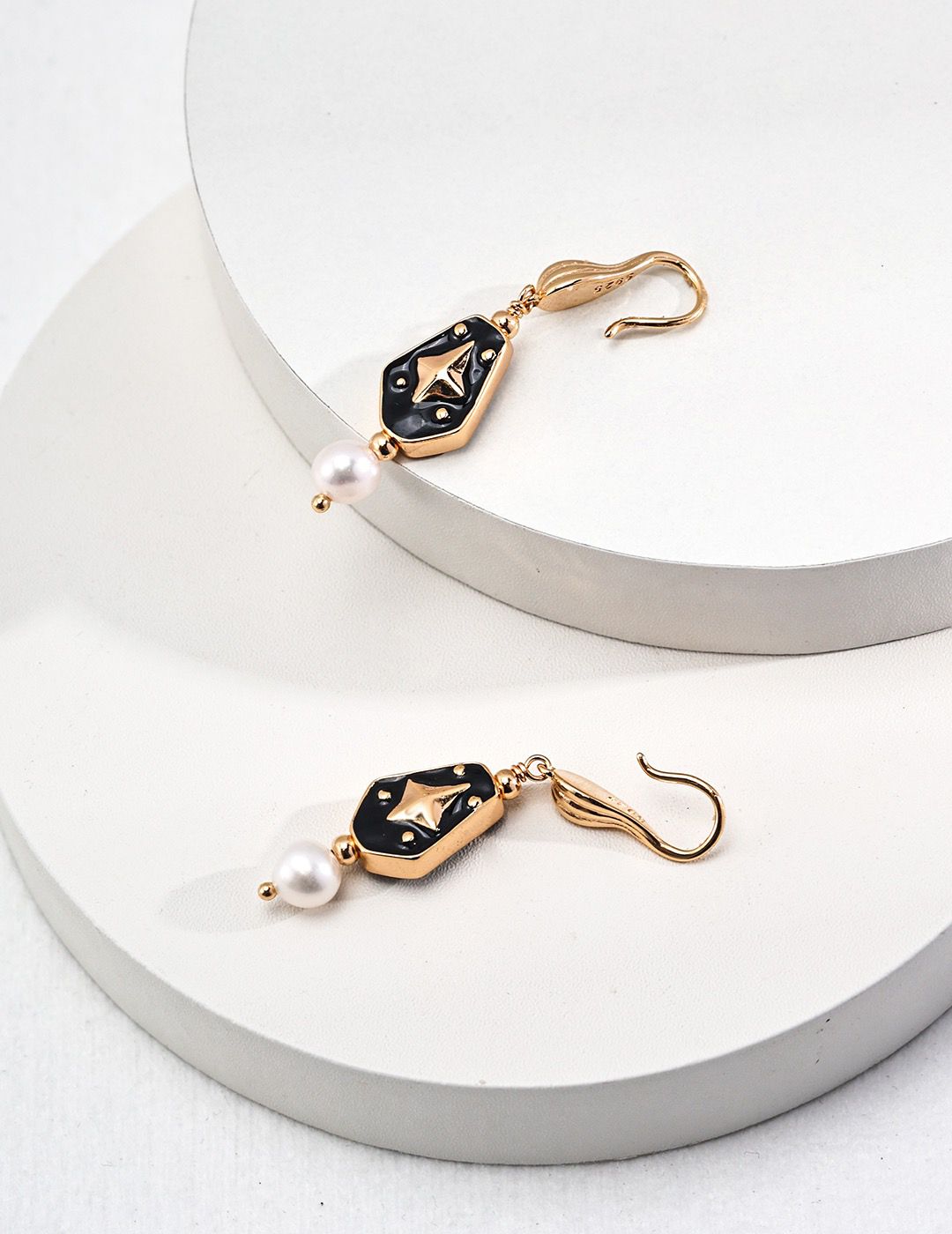 Boucles d'oreilles modernes Hope S925